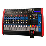 Mesa Amplificada 10 Canais Soundvoice Ma1030x Para Igrejas