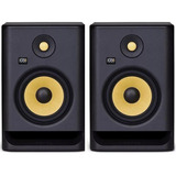 Monitores De Estudio Activos Krk Rokit 7 G4 145 Watts Color Gris Oscuro