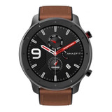 Smartwatch Amazfit Fashion Gtr 1.39 47mm Alloy Brown A1902 Cor Da Caixa Aluminum Alloy