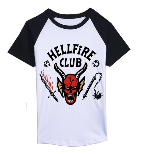 Hellfire Club   Remera Ranglan  Hombre /mujer