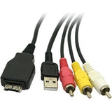 Cable Extension Usb Audio Y Video Para Sony W210 W220 W230