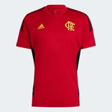 Camisa Treino Flamengo adidas Vermelha 2022 Ha5409