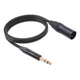 Cable De 6,35 A Xlr Para Micrófono De 1/4  Línea De 10m