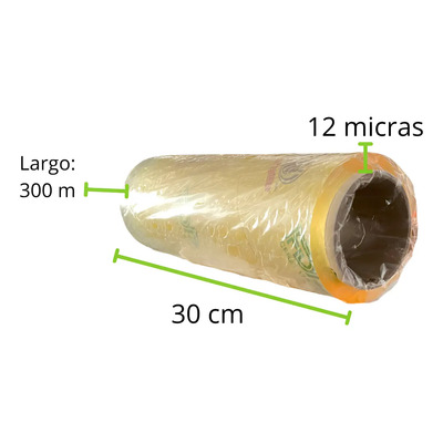Film Plástico Reyma 30cm X 300m Alimenticio Clingfilm 1rollo | MercadoLibre