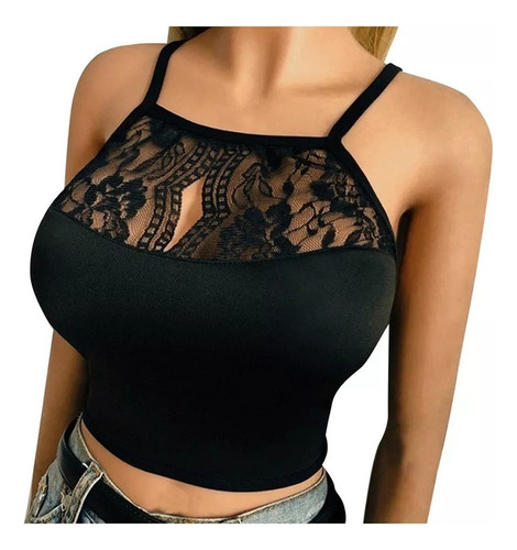 Sujetador De Encaje Floral Para Mujer Bustier Top Crop Bra