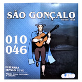 Encordoamento Sao Goncalo 010 Niquel Tensao Leve P/guitarra