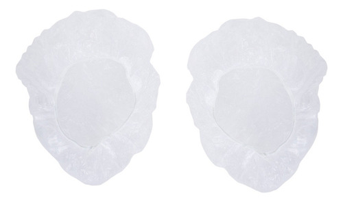 200x Bath Caps Clear Impermeable Salon Styling Hair Cap Para