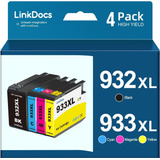  Linkdocs Cartucho Tinta Compatible  Hp Officejet  932xl 