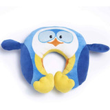 Almofada Travesseiro Apoio Pescoço Infantil Pinguim Puffy