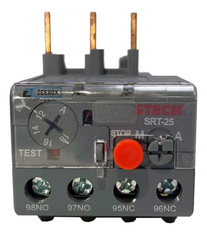 Relé Térmico Steck Sd2 De 0.63a Hasta 18a 