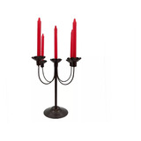 Candelabro 5 Brazos. Incluye Velas