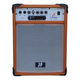 Caixa De Som Amplificada Jf 350 Violão Guitarra Mic Bluet 8 Pol 40w E. Sound