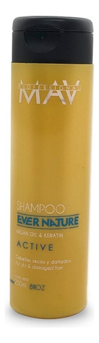 Shampoo Argan Y Keratina 250 Ml Mav Ever Nature