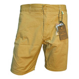 Bermuda Hombre Short Gabardina Importada. Varios Colores