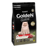 Alimento Golden Premium Especial Para Gato Adulto Sabor Carne Em Sacola De 3kg
