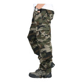 Pantalones De Trabajo De Combate Para Hombre, Camuflado