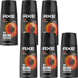 Paquete De 6 Desodorante Axe Musk Para El Cuerpo 150 Ml C/u