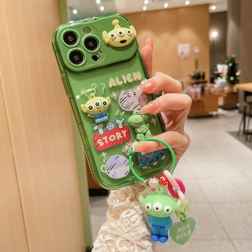 Case Toy Story + Mica Cristal Para iPhone 12 Pro 