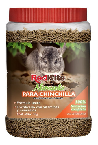 Alimento Para Chinchilla 1kg Redkite