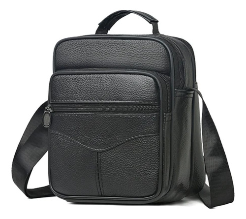 Bolsa De Ombro Em Couro Transversal Sholder Bag Masculino