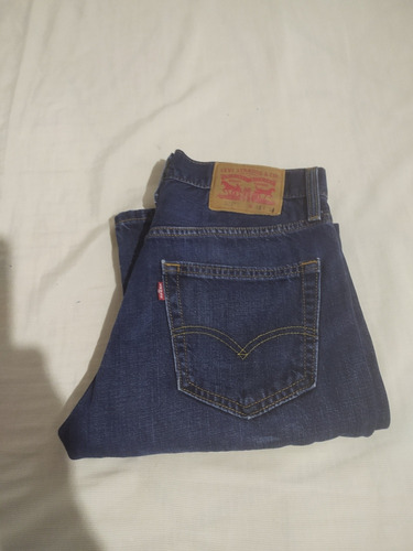 Pantalón Levis 527 Acampanado 31 X 31 Mezclilla Azul 