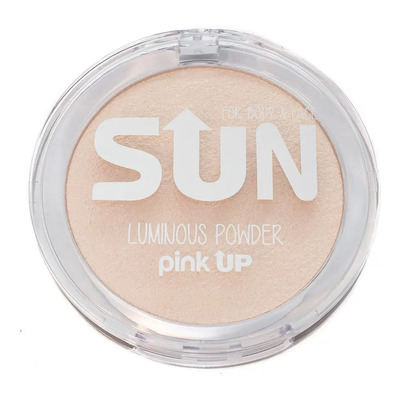 Pink Up, Iluminador En Polvo Compacto, Alta Pingmentación | Meses sin interés