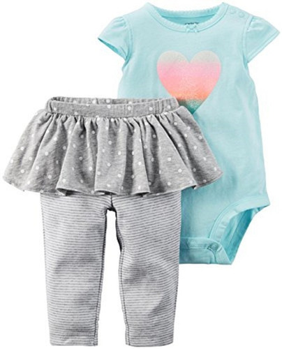 Carters Bebe Tutu Body Conjunto Set Pack Mariposa Nena