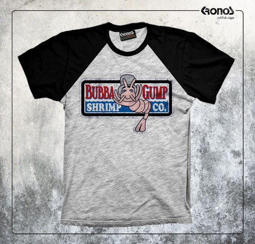 Remera Cine Forrest Gump Bubbagump Camarones