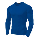 Camiseta Térmica Masculina Dry Fit Malha Uv50+ Blusa Lisa