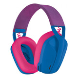 Auriculares Logitech G435 Inalámbricos Bluetooth Gamer Azul