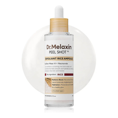 Ampolla Exfoliante Dr. Melaxin Peel Shot Glow De Arroz Blanc | Meses sin interés