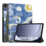 Funda Para Galaxy Tab A9 8.7 Smart Noche Estrellada