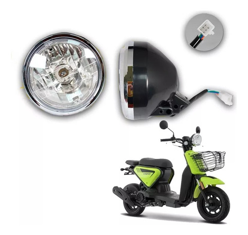 Faro Foco Luz Italika Moto D 125lt 