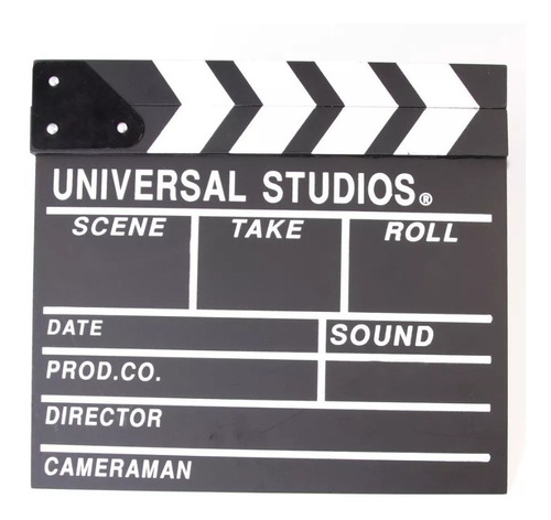 Claqueta De Cine Y Grabacion Profesional Universal Studios 