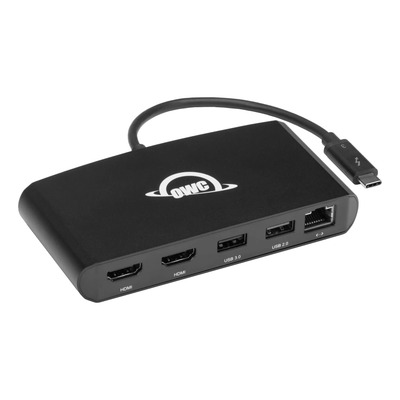Owc Adapter Thunderbolt 3 5 Ports Dual Hdmi 4k Ethernet | Meses sin interés