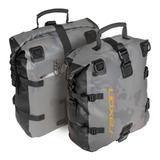 Bolsa Bau Alforge Lateral Moto Saxon Impermeável 30lts Tras