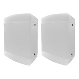 Aplique Bidireccional Blanco Faroluz Pared Difusor Pack X2