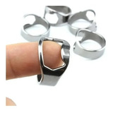 Anillos Lote X 6  Destapador Botella Cerveza Acero