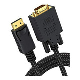 Cables Vga, Video - Cable Displayport A Vga De 6 Pies, Cable