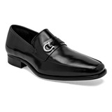 Zapato Vestir Gino Cherruti 3164 Color Negro Para Hombre Tx8