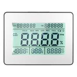 Reloj Detector De Co2 Montado En Carbono Con Monitor De Cali