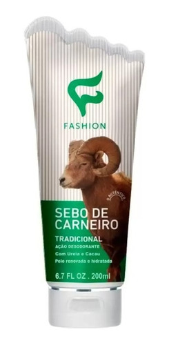 Creme Tradicional Sebo De Carneiro Fashion 200ml