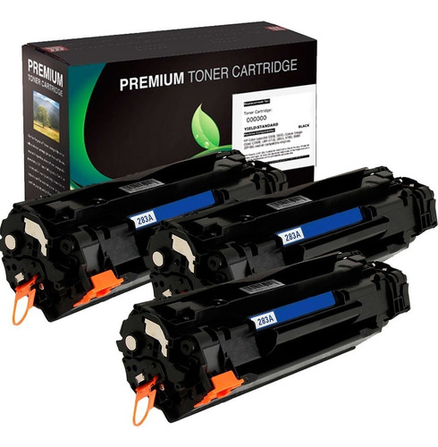 3x1 Toner Alternativo Cf 283a 83a M201 M125 M127fn M127 M225