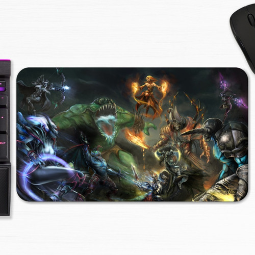  Mouse Pad Gamer Dota 2 Videojuego Art M