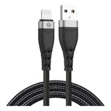 Cable De Datos Jd D-30 Usb A Compatible iPhone Carga Rapida*