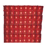 Pared Tipo Panel Globos Inflables 4d Cuadros 1.48mt X 1.42mt Color Rojo