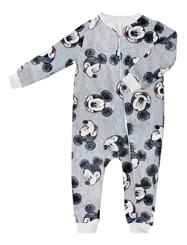 Mameluco Pijama Ultra Suave Para Bebé Disney Niño Niña