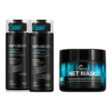 Kit Truss Infusion Shampoo + Condicionador + Net Mask