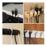 Organizador De Cables Para Escritorios X 1 Unidad