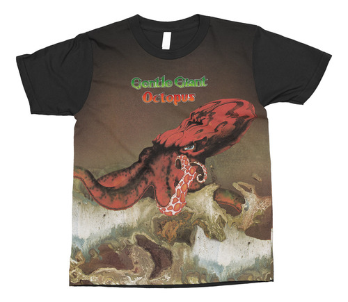 Camiseta Gentle Giant - Octopus (roger Dean Cover)